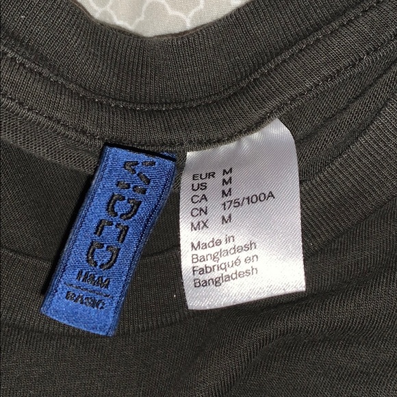 h&m army green tee shirt - Picture 3 of 3